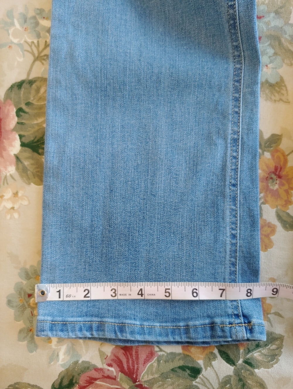 Wrangler Women's Bootcut Light Blue Denim Jeans Size 4 - Picture 9 of 16